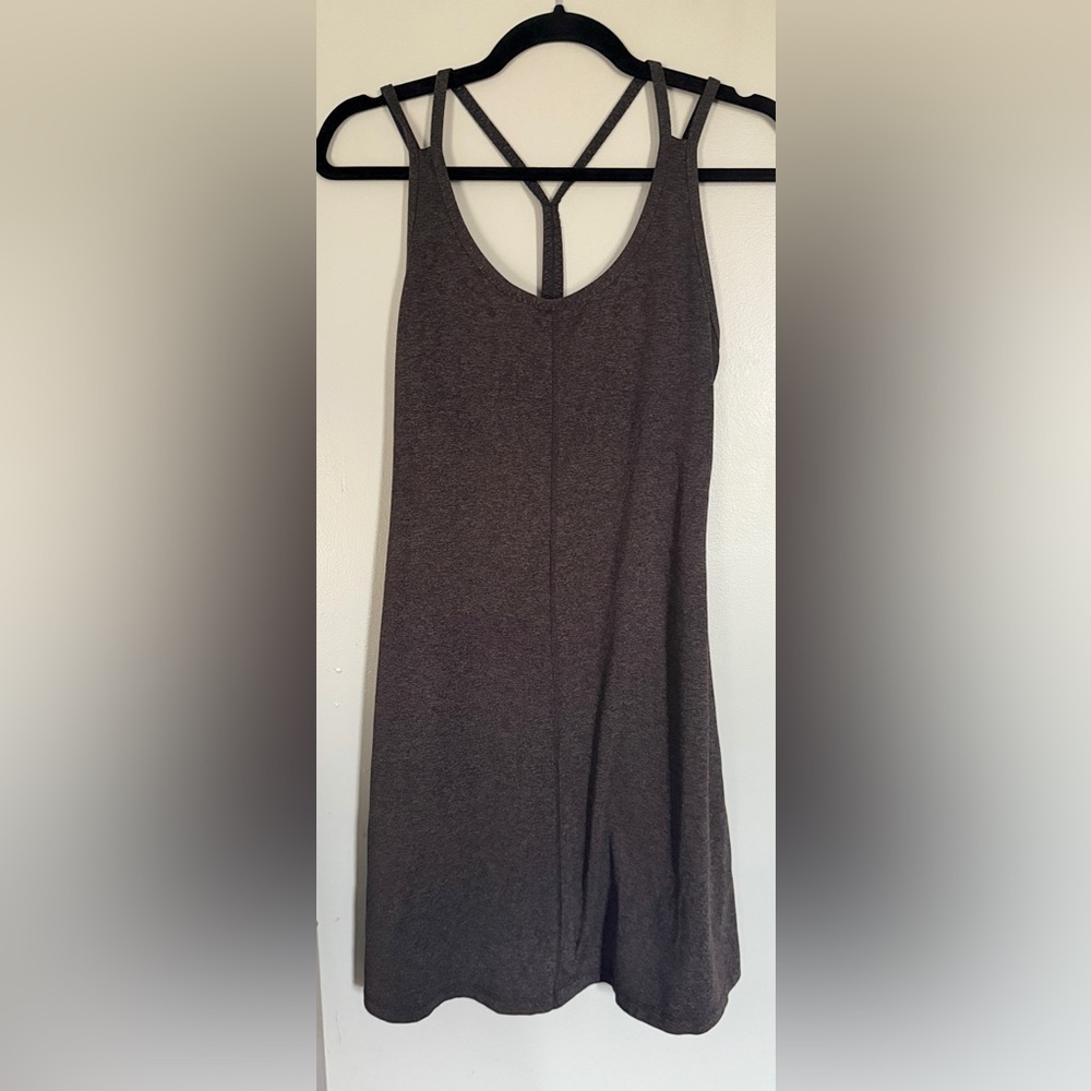 Patagonia Heathered Gray Lattice Dress - Picture 2 of 3